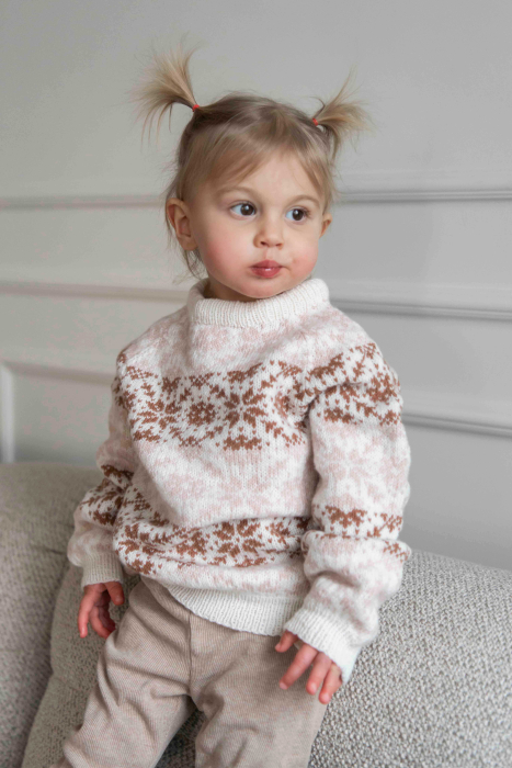 Lille Ingrid beige/nougat