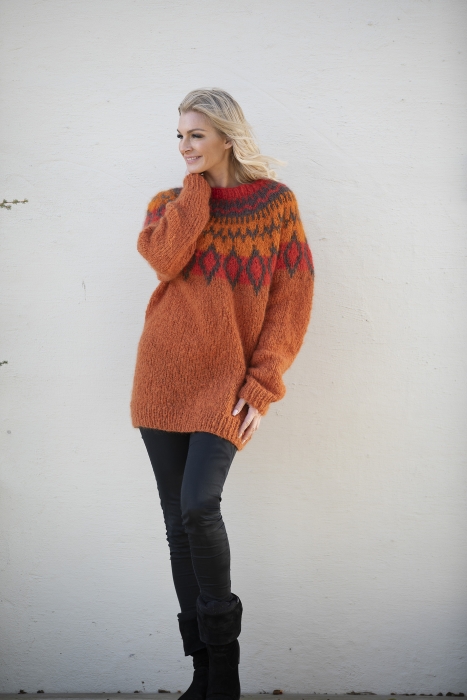 Viking - Tia Sweater Orange 1909-7