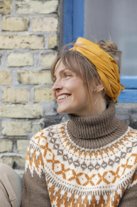 Gjestal - Rallar Genser Lys Brun 291-07E (Pure Merino)