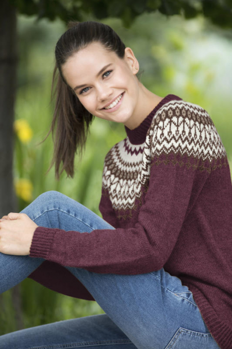Gjestal - Silje Genser Vinrød 289-05C