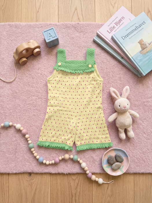 Strawberry Kort Bukse by Ingrid Raadim X HOY IR 07-06G