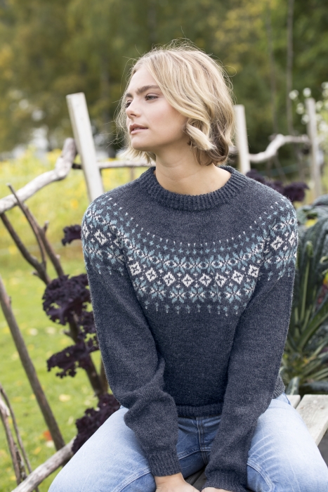 Gjestal - Rein Genser Denim (SILJA Superwash) 278-23