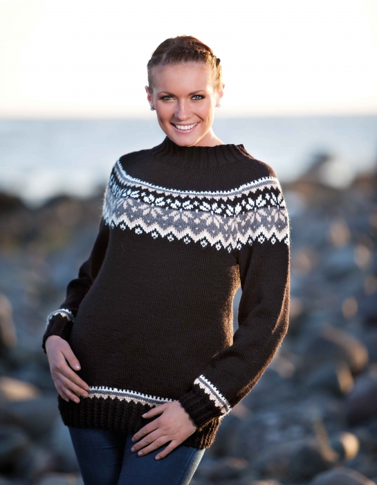 Viking - Genser med rund hals 1106-3