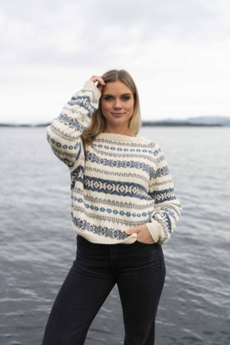 Regnduft Genser Lys Grå/Safran av SD [kopi]