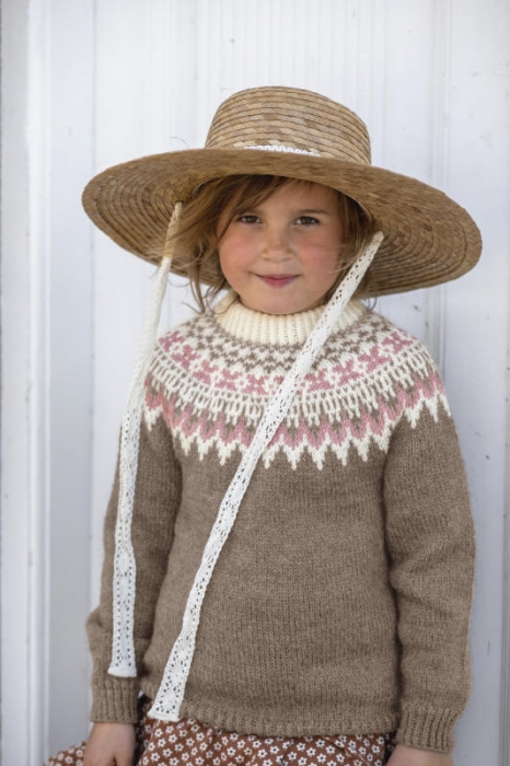 Gjestal - Rallar Genser Lys Brun (Pure Merino) 291-13