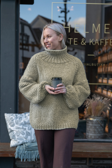 Dovre Trøje Beige fra SD 