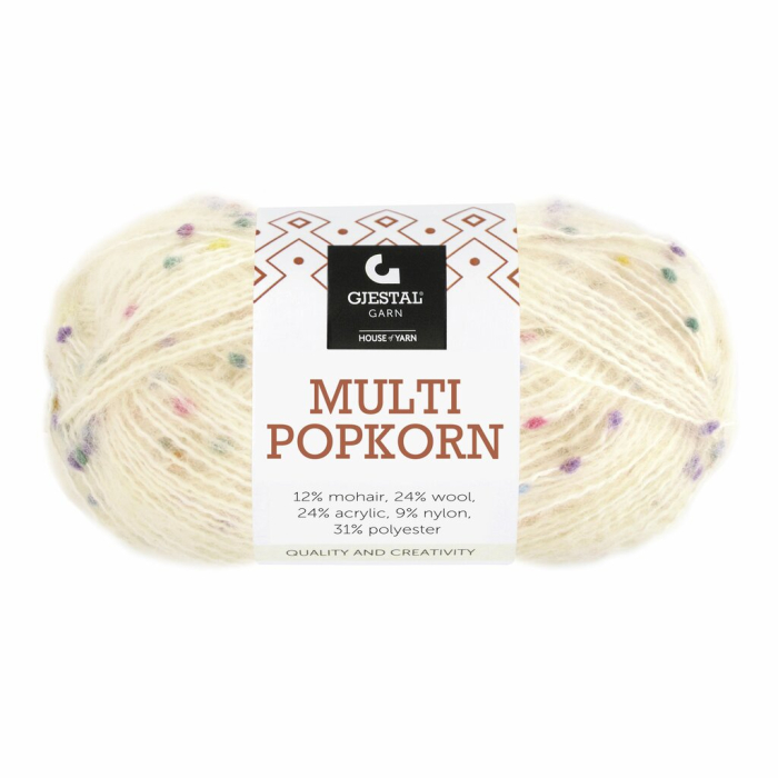 Gjestal Garn - Multi Popkorn