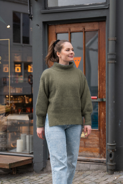 Nemo sweater Lys Brun fra SD