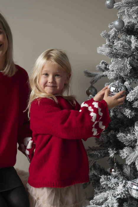 Hjerte Trøje Kids (Rød)