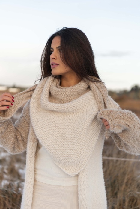 Tress Sjal Beige Delight