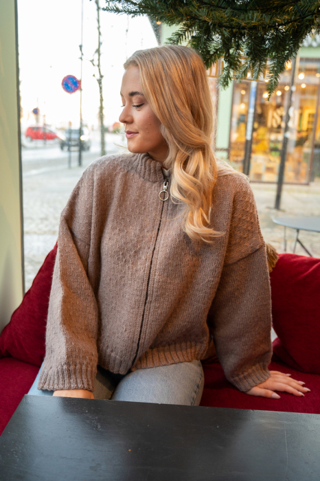 Dale - Clara Cardigan Beige 465-01