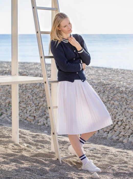 Dale - GRETA CARDIGAN MARINE 380-15