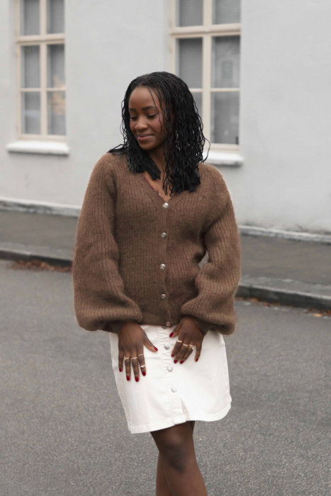 Silky Sunday Cardigan HOY/SD Nougat Melert