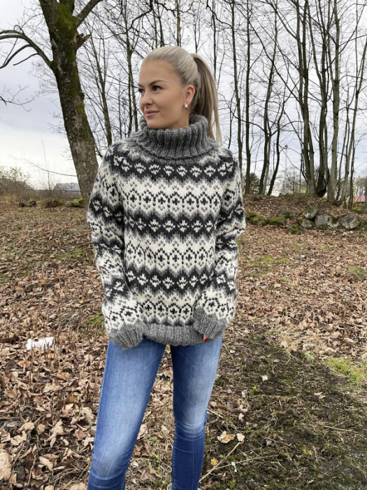 Gjestal - Drifa Trøje Lys Grå 294-14A (Cortina Soft) 