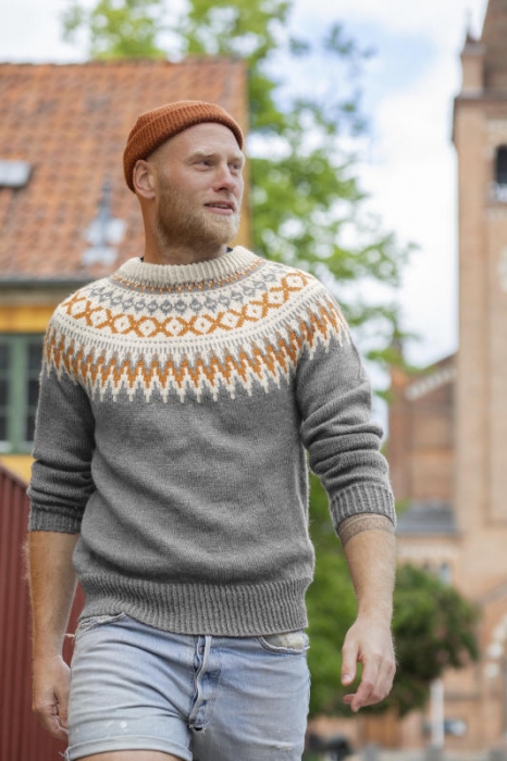 Gjestal - Rallar Genser Grå (Pure Merino) 291-11