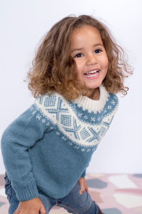 Dale - Cortina Kids Genser 405-01D (Alpakka Forte)