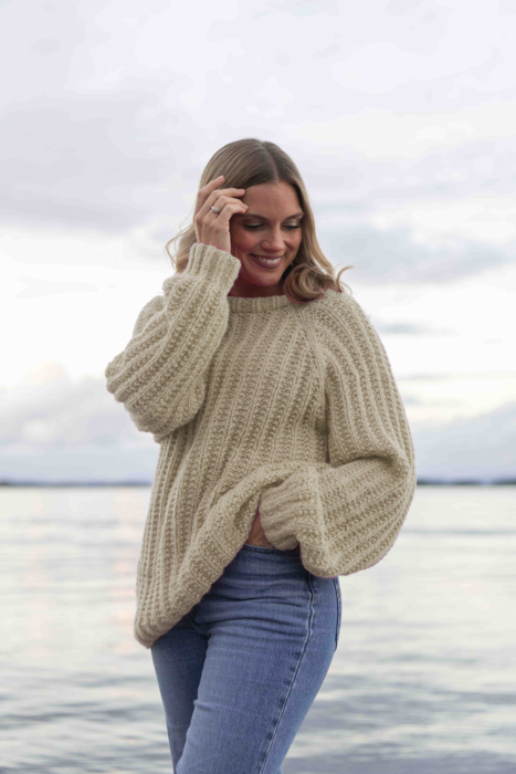 Matsi Trøje Beige