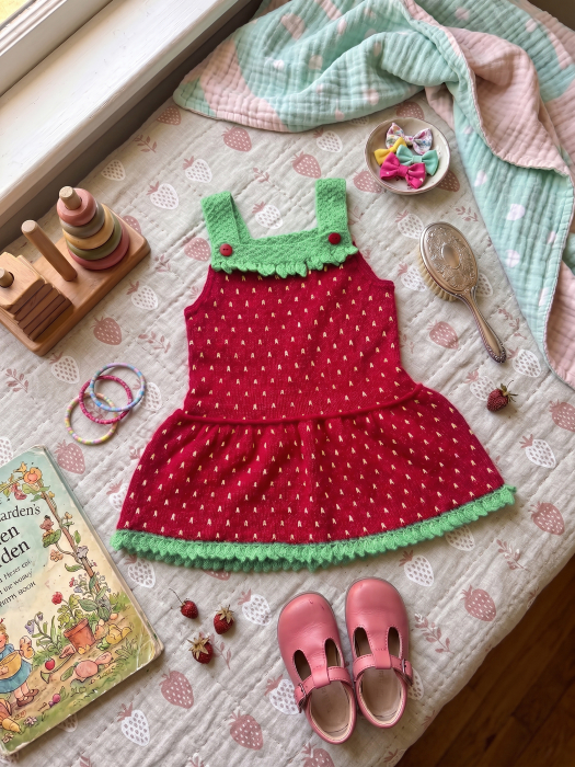 Strawberry Kjole by Ingrid Raadim X HOY IR 07-07A