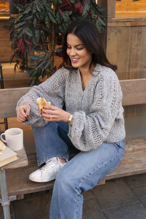 Ebba Cardigan (Cloud)