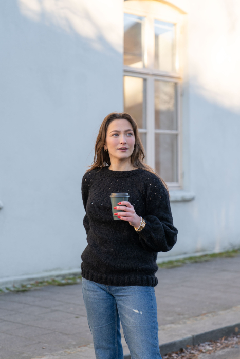 Smil Trøje Sort
