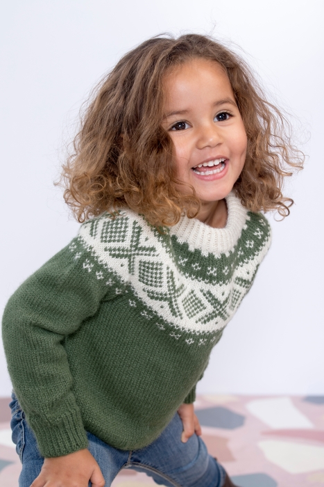 Dale - Cortina Kids Genser 405-01B (Alpakka Forte)
