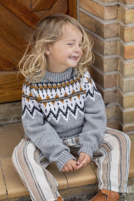 Gjestal - Lofoten Genser Grå 291-01 (Pure Merino) 