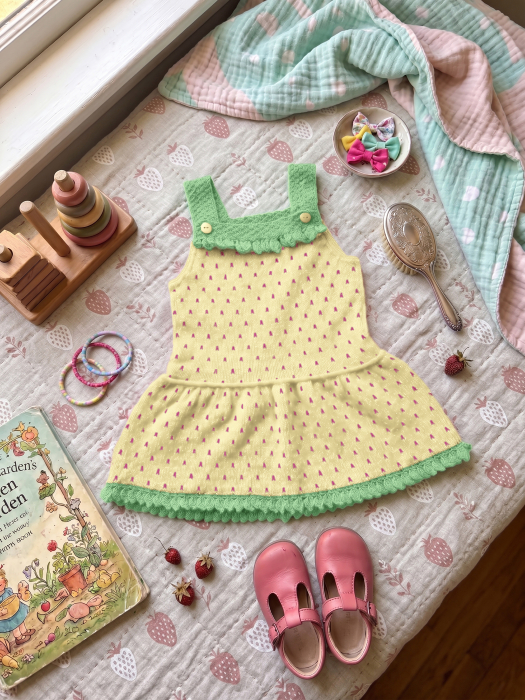Strawberry Kjole by Ingrid Raadim X HOY IR 07-08G