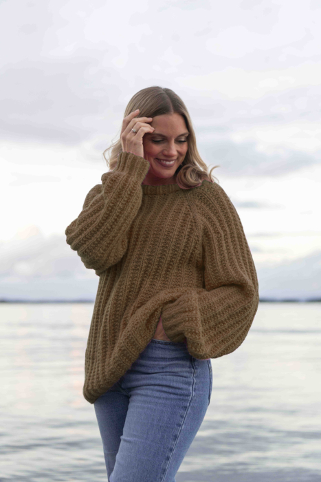 Matsi Trøje Brun