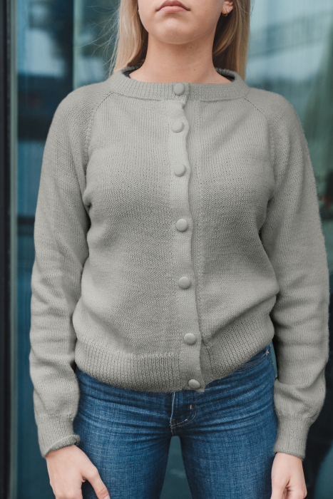 Dale - Salomè Cardigan Lys Grå 446-08H