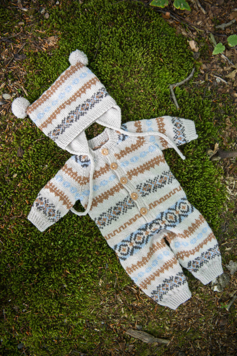 Regnduft Babydress & Lue
